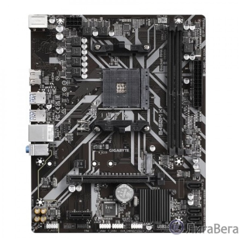 Gigabyte B450M K {Soc-AM4, AMD B450, mATX, Ret} Gigabyte B450M K {Soc-AM4, AMD B450, mATX, Ret}