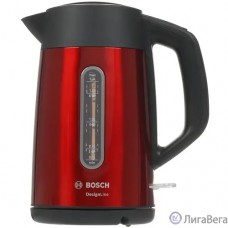 BOSCH TWK4P434 Чайник, 1.7л, 2400Вт, красный