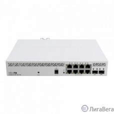 MikroTik CSS610-8P-2S+IN PoE-коммутатор, 8х 1G RJ45, 2х SFP+, раздача PoE 140 Вт, SwitchOS Lite