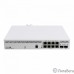 MikroTik CSS610-8P-2S+IN PoE-коммутатор, 8х 1G RJ45, 2х SFP+, раздача PoE 140 Вт, SwitchOS Lite