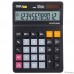 Калькулятор настольный Deli EM01420 черный 12-разр. [1464684]