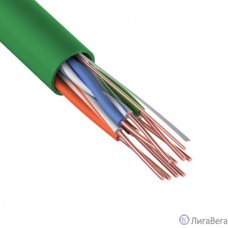 Rexant (01-0061) Кабель витая пара U/UTP, CAT 5e, нг(А)-LSLTx 4х2х0,52мм, 24AWG, внутренний, зеленый, 305м Rexant