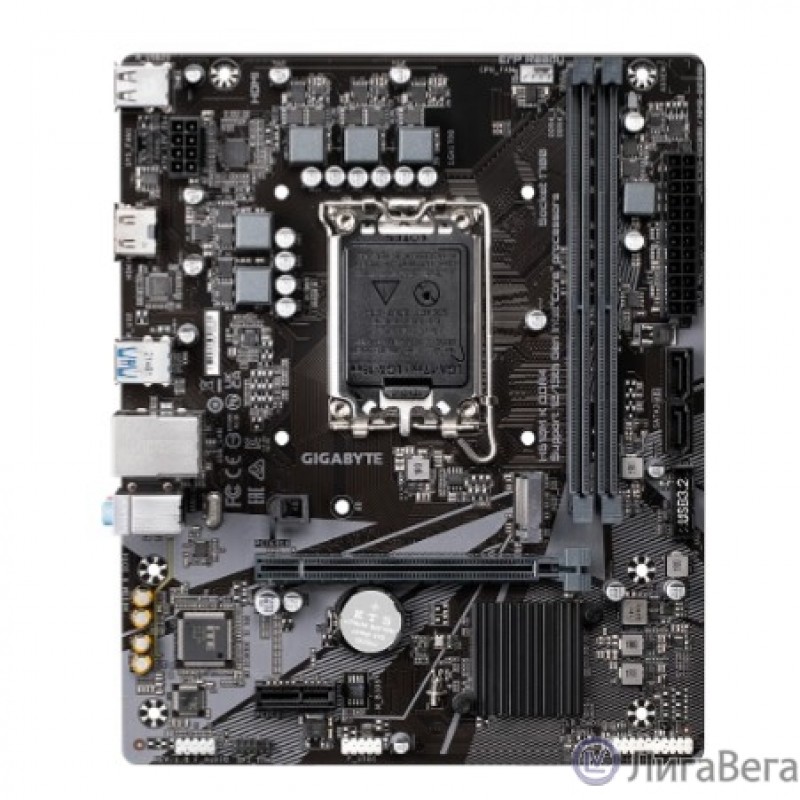 Gigabyte H610M K DDR4 {H610M K DDR4, RTL Socket 1700, Intel®H610, 2xDDR4-3200, HDMI, 1xPCI-Ex16, 1xPCI-Ex1, 2xSATA3(RAID 0/1/5/10), 1xM.2, 8Ch Audio, GLan, (4+2)xUSB2.0, (2+2)xUSB3.2, mATX, RTL {10}″} Gigabyte H610M K DDR4 {H610M K DDR4, RTL Socket 1700, Intel®H610, 2xDDR4-3200, HDMI, 1xPCI-Ex16, 1xPCI-Ex1, 2xSATA3(RAID 0/1/5/10), 1xM.2, 8Ch Audio, GLan, (4+2)xUSB2.0, (2+2)xUSB3.2, mATX, RTL {10}″}