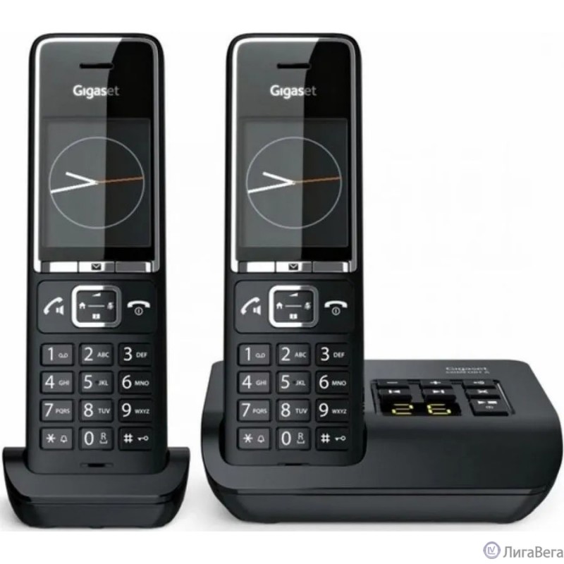 Радиотелефон DECT GIGASET COMFORT 550A DUO RUS черный