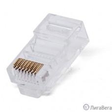 Filum FL-NA-PLUG5E-5 Коннектор RJ-45, 5E кат., 8p8c, 6 мкм, для одножильного кабеля, уп/100 шт