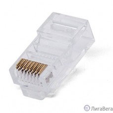Filum FL-NA-PLUG6-1 Коннектор RJ-45, 6 кат., 8p8c, 30 мкм, универсальный, для одножильного и многожильного кабеля, уп/100 шт