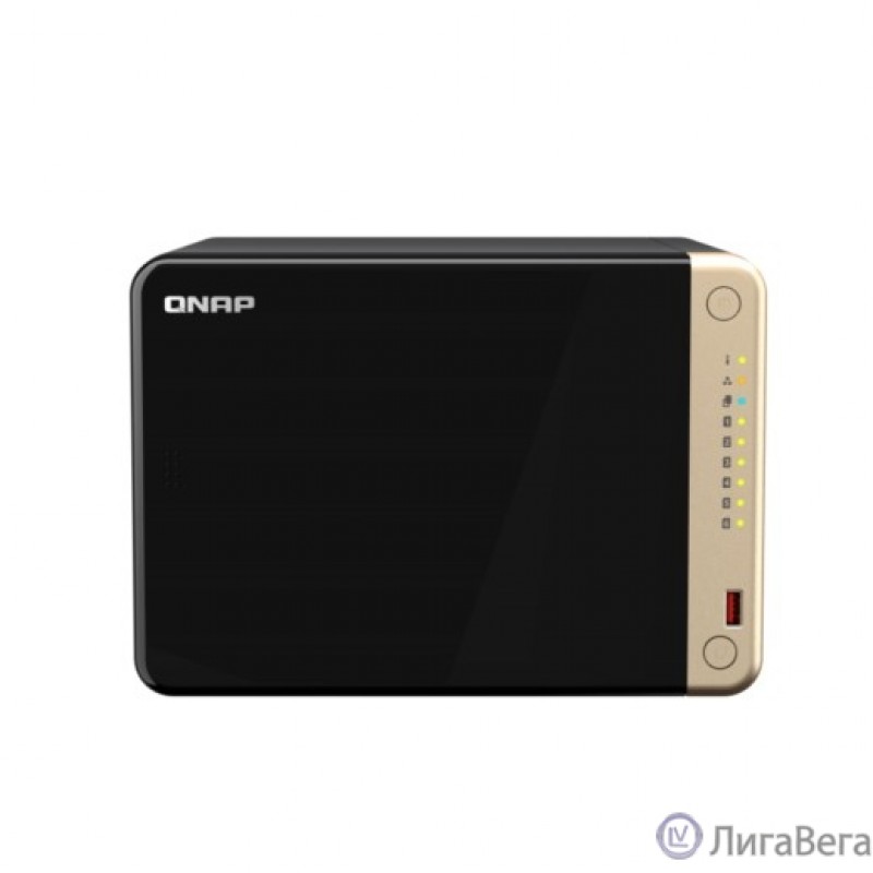 Qnap Original NAS Сетевое хранилище TS-664-8G 6-bay настольный Celeron N5095 Qnap Original NAS Сетевое хранилище TS-664-8G 6-bay настольный Celeron N5095