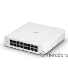 UBIQUITI USW-LITE-16-POE PoE-коммутатор, 16х 1G RJ45, раздача 45 Вт