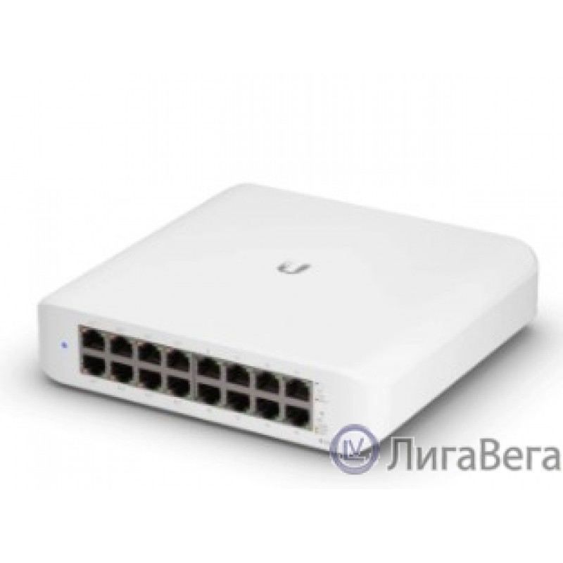 UBIQUITI USW-LITE-16-POE PoE-коммутатор, 16х 1G RJ45, раздача 45 Вт