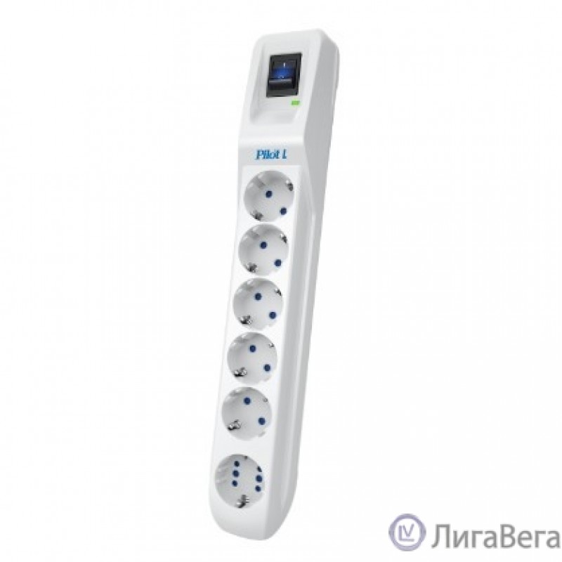 ZIS Сетевой фильтр PILOT L (GP) 5м {5 розеток + 1 в формате GP, до 7 потребителей} (арт. 173)