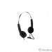 Компьютерная гарнитура Genius HS-220U, регулируемое оголовье, мягкие удобные амбушюры, выносной микрофон с шумоподавлением, пульт управления 31710020402