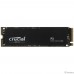 SSD M.2 Crucial 500Gb P3  (PCI-E 3.0 x4, up to 3500/1900MBs, 3D NAND, NVMe, 110TBW, 22х80mm)