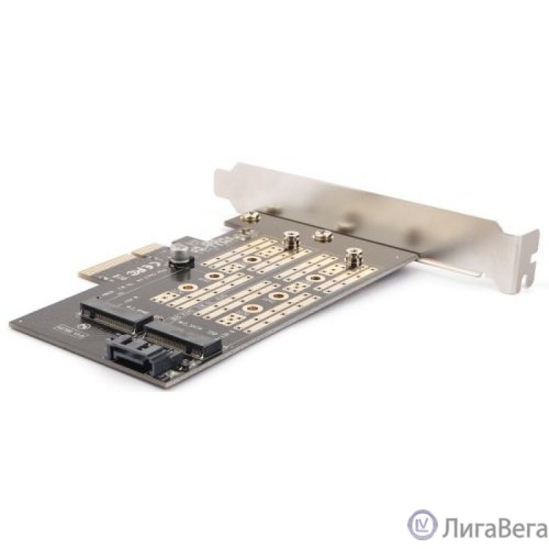 AgeStar AS-MC02 Переходник-конвертер для M.2 SATA SSD+M.2 NVME в PCIe 3.0 AgeStar AS-MC02 Переходник-конвертер для M.2 SATA SSD+M.2 NVME в PCIe 3.0