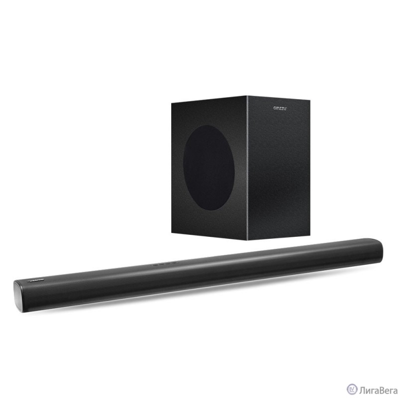 Ginzzu GM-515, Саундбар, 160W, Doldy Atmos/HDMI/Optical/BT/USB/ДУ 