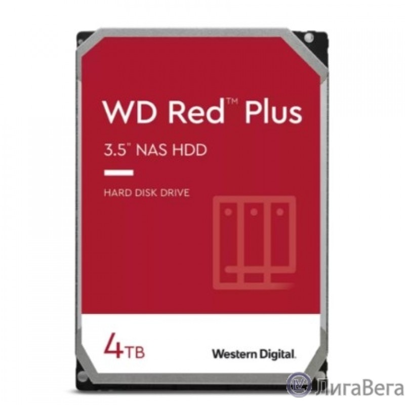 4TB WD Red Plus WD40EFPX 3.5″ 5400 RPM 256MB SATA-III NAS Edition (замена WD40EFZX) 4TB WD Red Plus WD40EFPX 3.5″ 5400 RPM 256MB SATA-III NAS Edition (замена WD40EFZX)