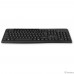 Клавиатура Оклик K225W черный USB беспроводная Multimedia [1875232]
