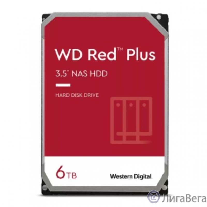 6TB WD NAS Red Plus (WD60EFPX) {Serial ATA III, 5400- rpm, 256Mb, 3.5″} 6TB WD NAS Red Plus (WD60EFPX) {Serial ATA III, 5400- rpm, 256Mb, 3.5″}