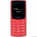 NOKIA 105 TA-1557 DS EAC RED [1GF019CPB1C02]