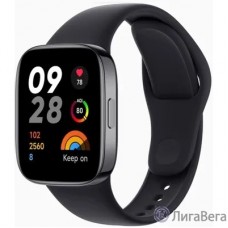 Умные часы Xiaomi Redmi Watch 3 Black / черный [BHR6851GL]