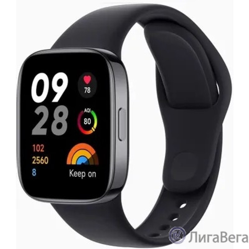 Умные часы Xiaomi Redmi Watch 3 Black / черный [BHR6851GL]