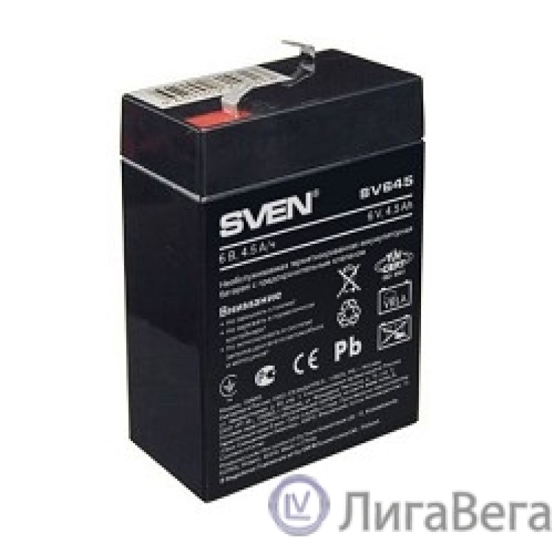 Sven SV 645 (6V 4.5Ah) батарея аккумуляторная