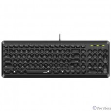 Клавиатура проводная Genius SlimStar Q200 black USB (31310020402)