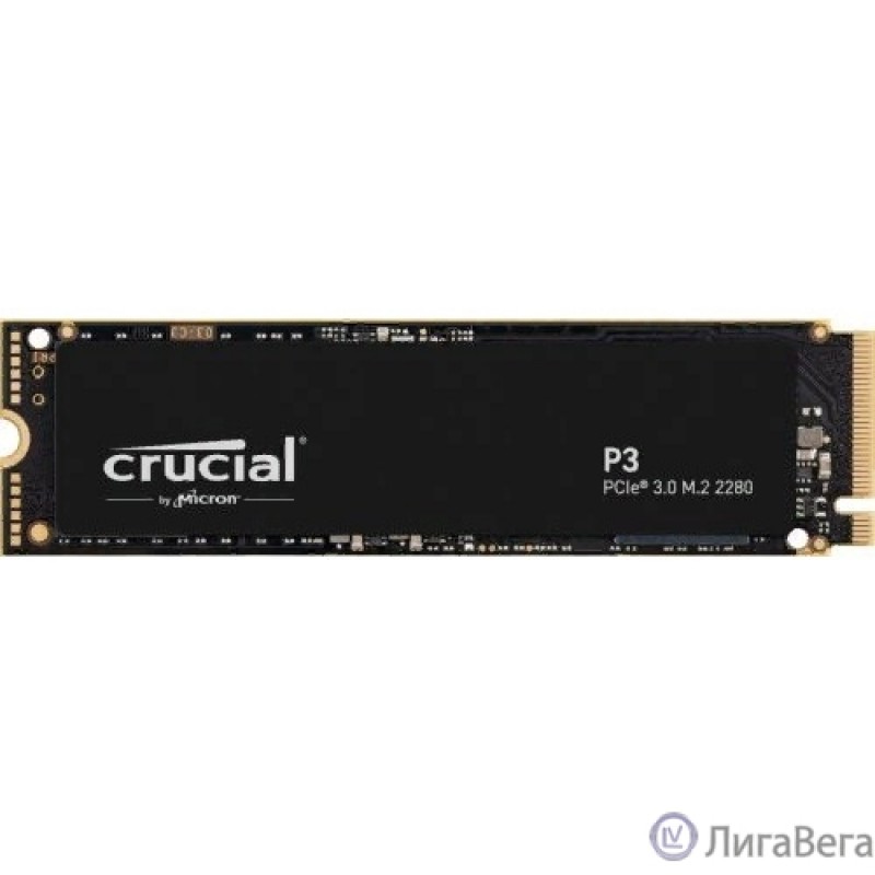 SSD Crucial P3, 4000GB, M.2(22x80mm), NVMe, PCIe 3.0 x4, QLC CT4000P3SSD8 SSD Crucial P3, 4000GB, M.2(22x80mm), NVMe, PCIe 3.0 x4, QLC CT4000P3SSD8