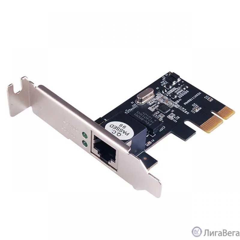 Network adapter ST-Lab, PCI-E x1, N-314 (Realtek, 10/100/1000, RJ-45), Ret Network adapter ST-Lab, PCI-E x1, N-314 (Realtek, 10/100/1000, RJ-45), Ret
