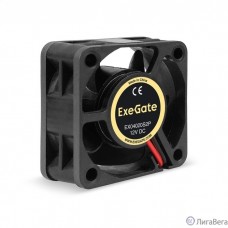 Exegate EX294955RUS Вентилятор 12В DC ExeGate EX04020S2P (40x40x20 мм, Sleeve bearing (подшипник скольжения), 2pin (разъем 2.54), 6500RPM, 28dBA)