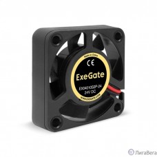 Exegate EX295201RUS Вентилятор 24В DC ExeGate EX04010S2P-24 (40x40x10 мм, Sleeve bearing (подшипник скольжения), 2pin, 7500RPM, 35.5dBA)