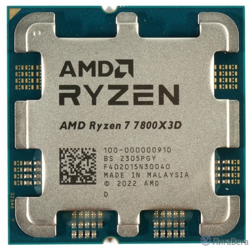 CPU AMD Ryzen 7 7800X3D OEM (100-000000910) {4.2-5.0Ghz, AM5}