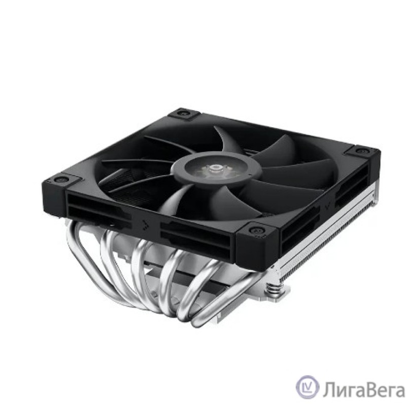 Cooler Deepcool AN600 LGA1700/1200/115X/AM5/AM4 низкопрофильный 67mm  TDP 180W, PWM, черный RET