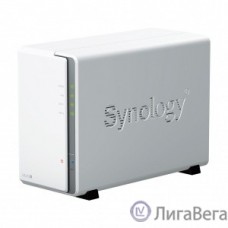 Synology DS223j Сетевое хранилище 2x2.5″/3.5″ SATA, Realtek RTD1619B -1.7GHz, 1 GB DDR4, 1x1 Гбит/с, 2xUSB 