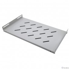 5bites Полка стационарная CS201-450G для сетевого шкафа D=450 / 490*270*1U / 19″ / GREY