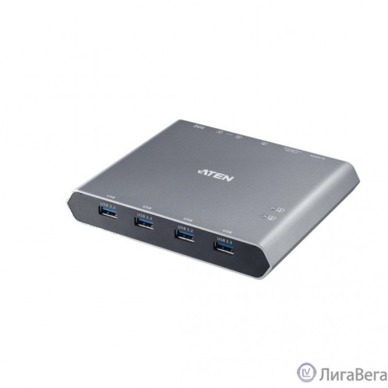 Aten (US3311) 2-Port 4K DisplayPort USB-C KVM док станция/ 2-Port 4K DisplayPort USB-C KVM Dock Switch with Power Pass-Through Aten (US3311) 2-Port 4K DisplayPort USB-C KVM док станция/ 2-Port 4K DisplayPort USB-C KVM Dock Switch with Power Pass-Through