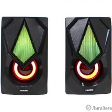 MICROLAB B25 черный {3 Вт x2, Гармонические искажения: < 0,5% (1 Вт 1 кГц), Частотная характеристика: 200 Гц - 20 кГц, Входная чувствительность: 380 мВ, Отношение сигнал/шум: > 60 дБ}