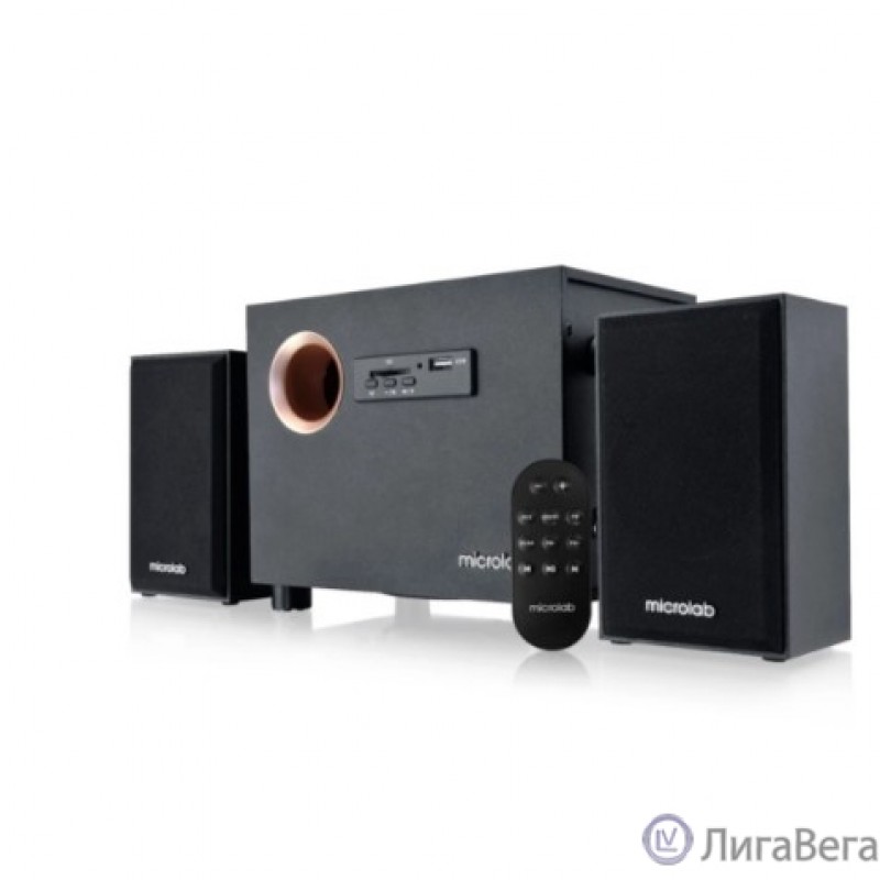MICROLAB M-105R черный {2,5 Вт * 2 + 5 Вт, Гармонические искажения: < 1% (1 Вт 1 кГц), Частотная характеристика: 150 Гц - 15 кГц , Отношение сигнал/шум: > 70 дБ, Разделение: > 40 дБ} MICROLAB M-105R черный {2,5 Вт * 2 + 5 Вт, Гармонические искажения: < 1% (1 Вт 1 кГц), Частотная характеристика: 150 Гц - 15 кГц , Отношение сигнал/шум: > 70 дБ, Разделение: > 40 дБ}