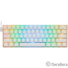 Redragon Беспроводная клавиатура Draconic RU,RGB, bluetooth 5.0, White [77810]