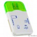 Perfeo Card Reader SD/MMC+Micro SD+MS+M2, (PF-VI-R010 Green) зеленый (PF_4258)