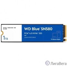 WD SSD Blue SN580 NVMe, 1000GB, M.2(22x80mm), NVMe, PCIe 3.0 x4, 3D TLC, WDS100T3B0E